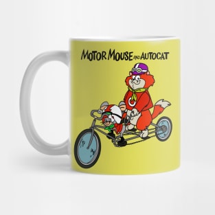 Motormouse and Autocat Classic 60’s Cartoon with Title Mug